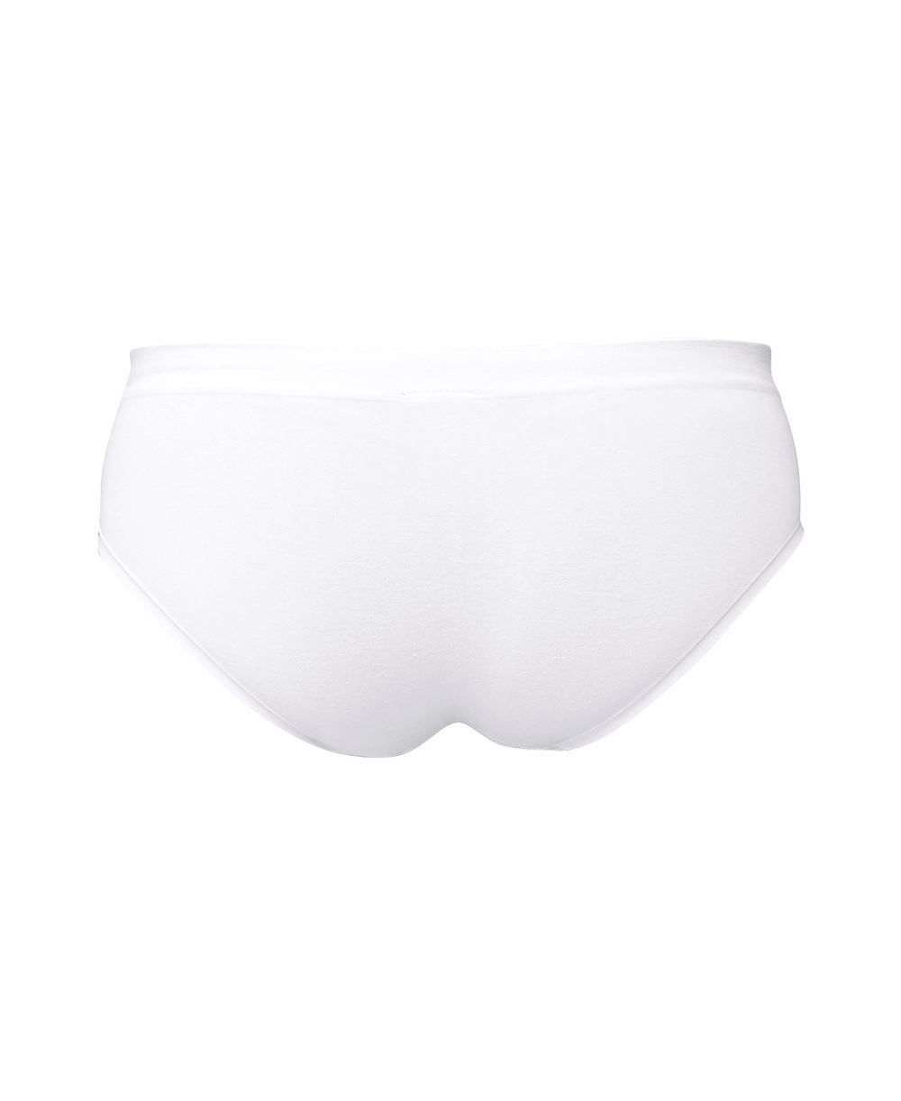 Culotte de grossesse en coton – Blanc