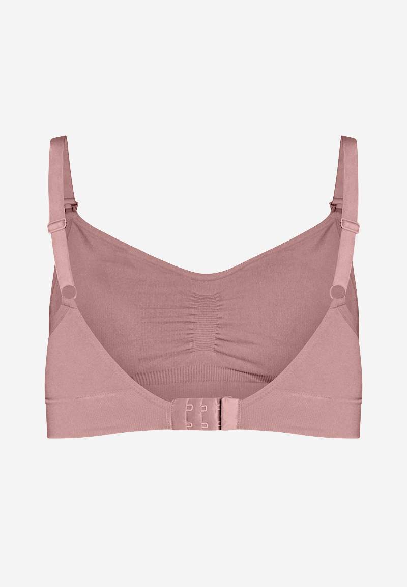 Soutien-gorge allaitement mauve